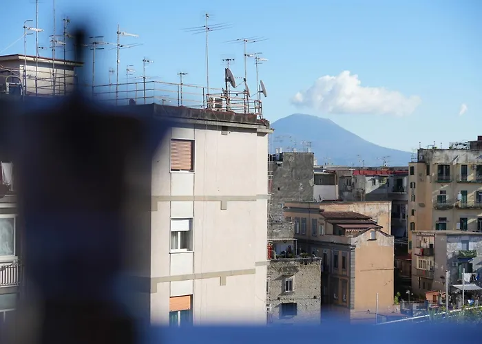 Panorama Vesuvius Affittacamere Guesthouse With Lift Near To Subway In Napoli Center