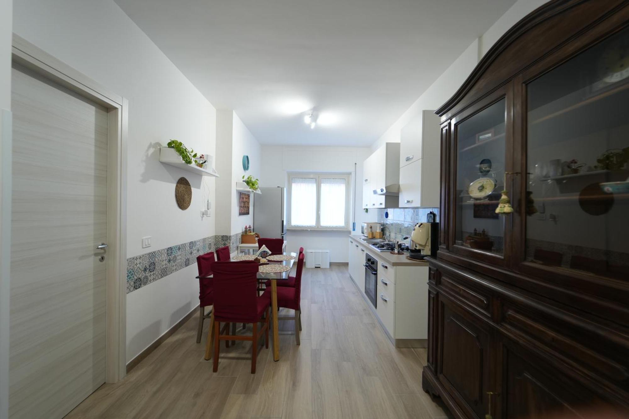 Panorama Vesuvius With Lift Near To Subway In Center * Naples